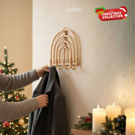 Maku-Garderobe aus Rattan – Beige