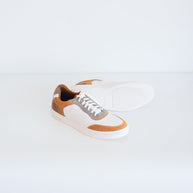 Ryota White Brown - Women Sneakers