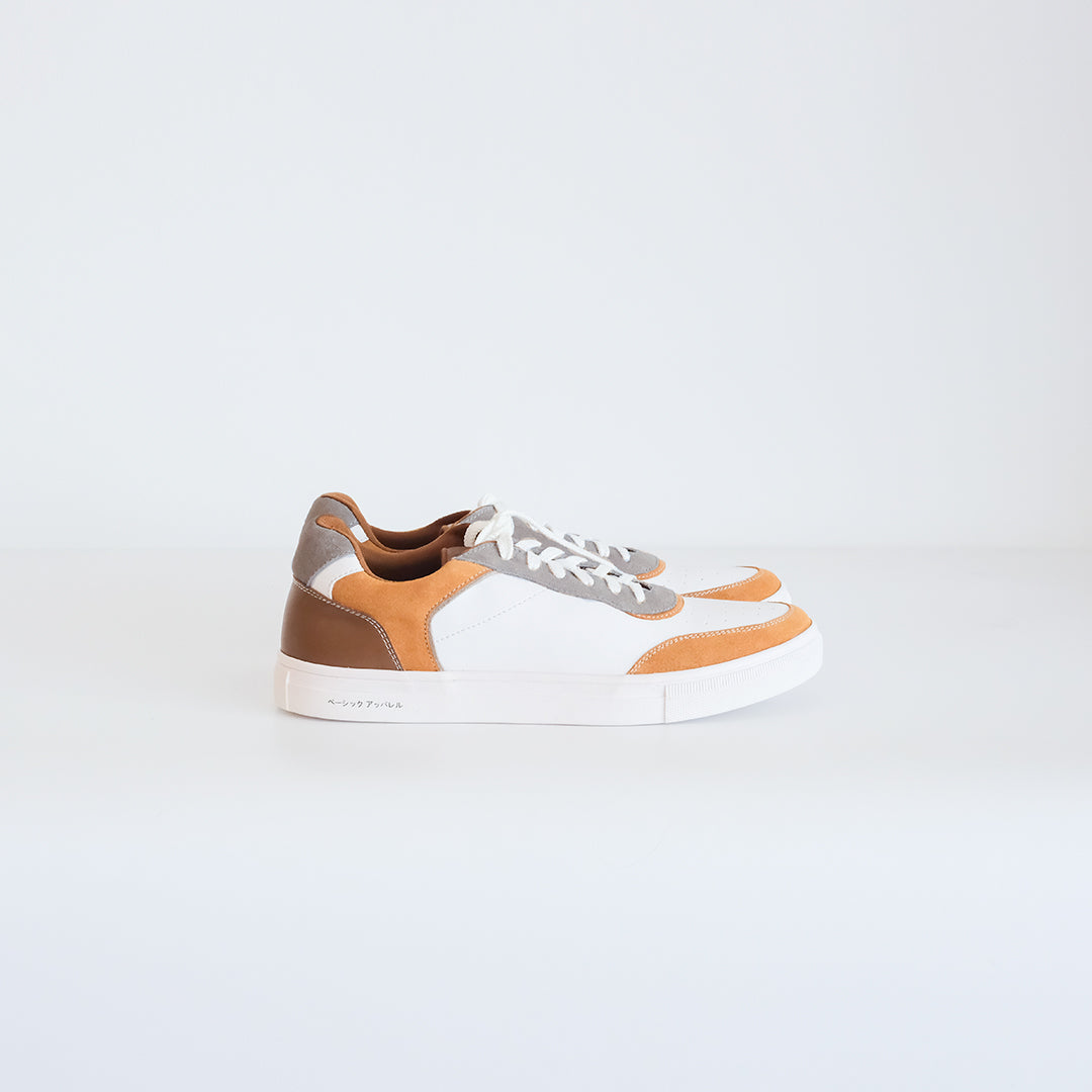 Ryota White Brown - Men Sneakers