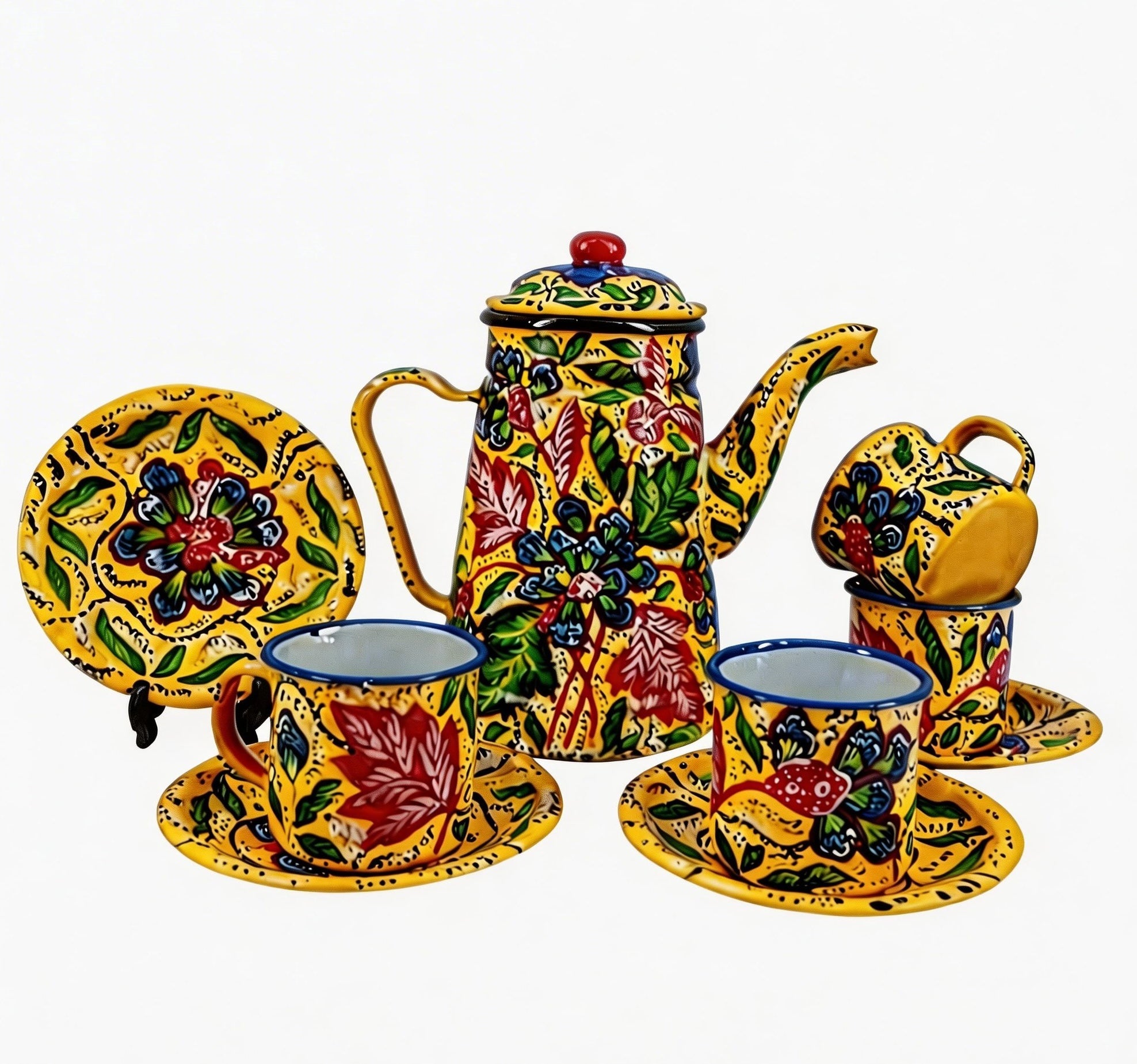 Harmony of Java Batik Tea Set