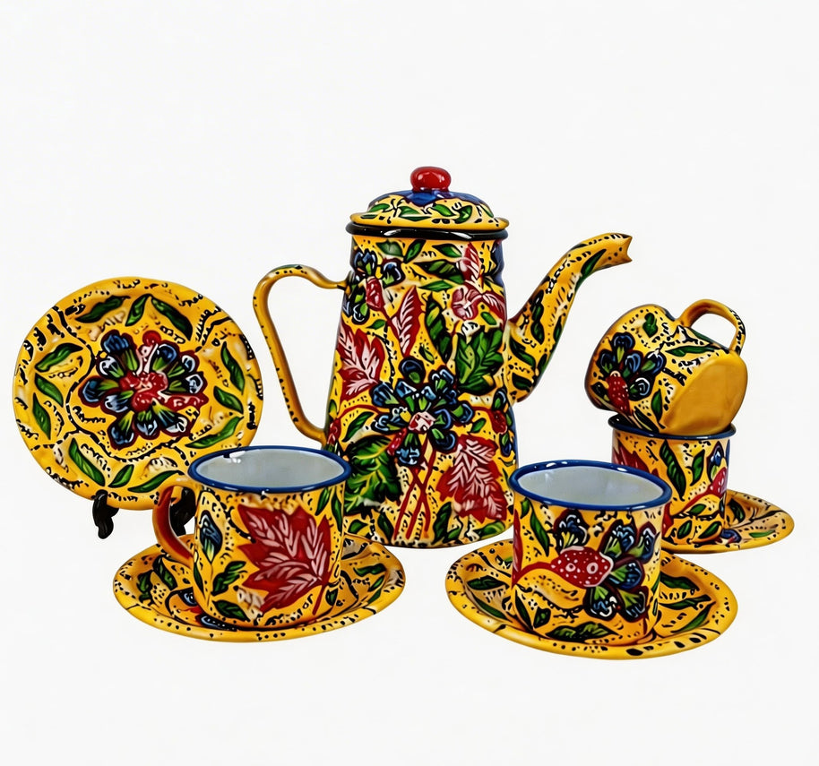 Harmony of Java Batik Tea Set