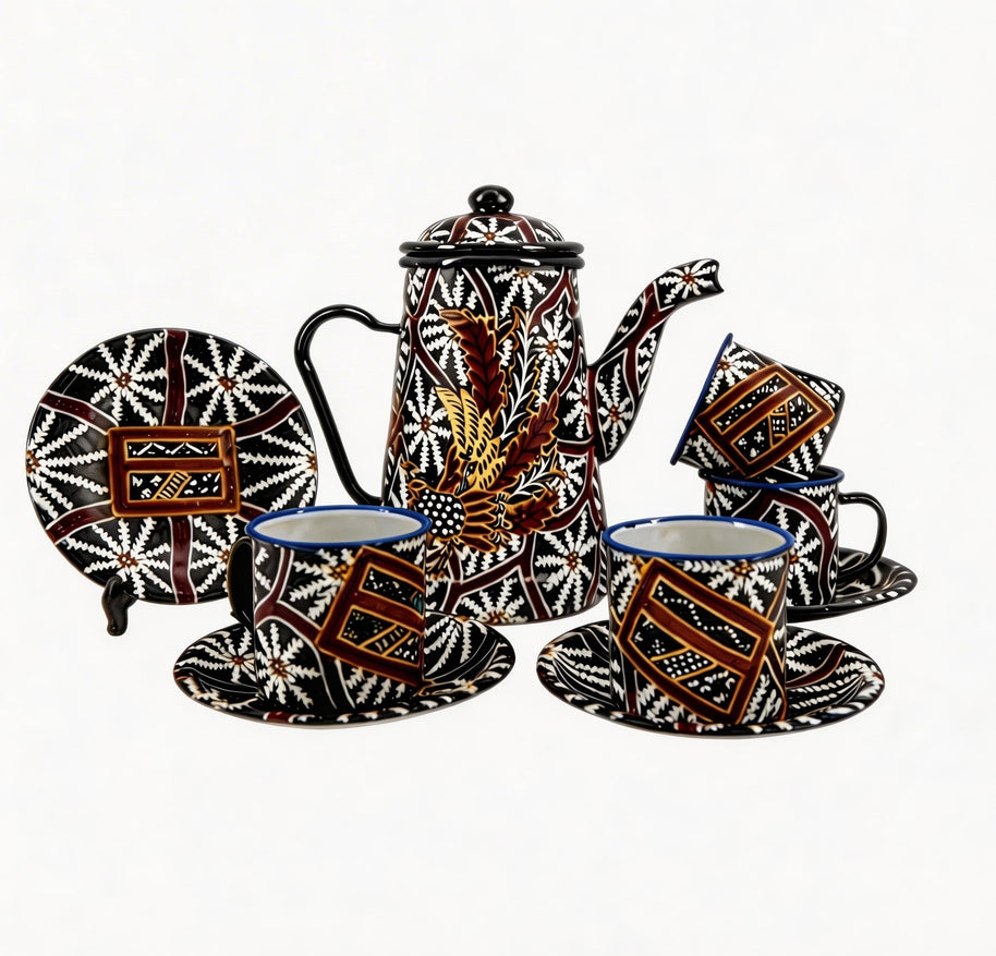 Harmony of Java Batik Tea Set