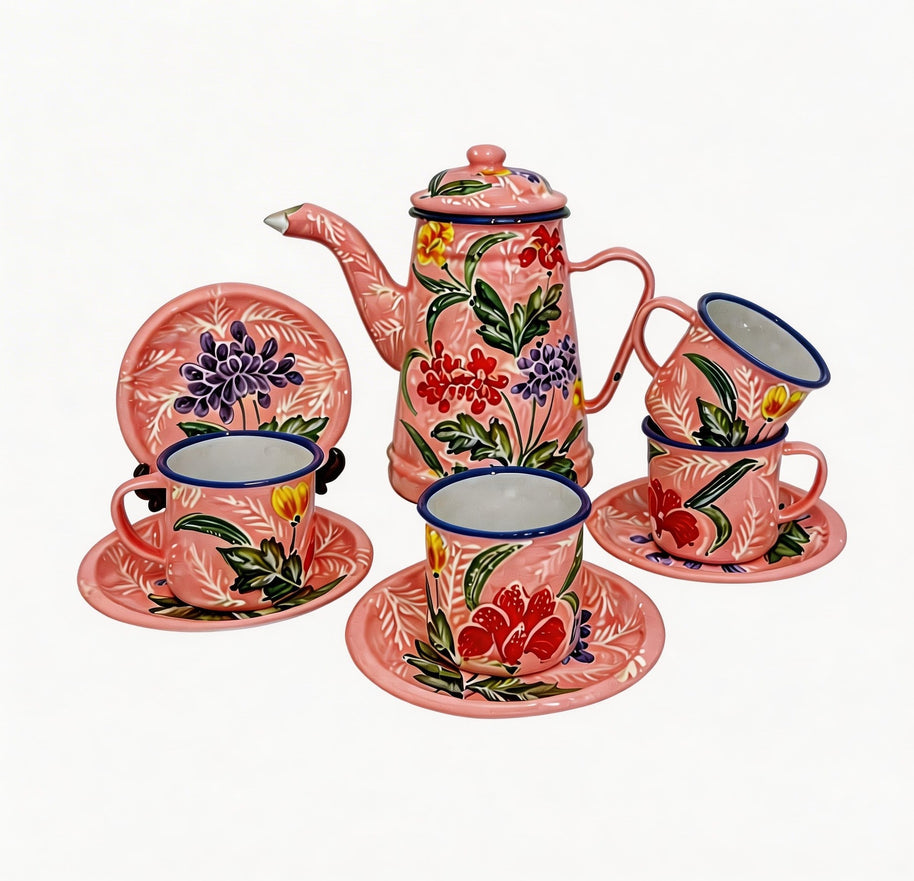 Harmony of Java Batik Tea Set