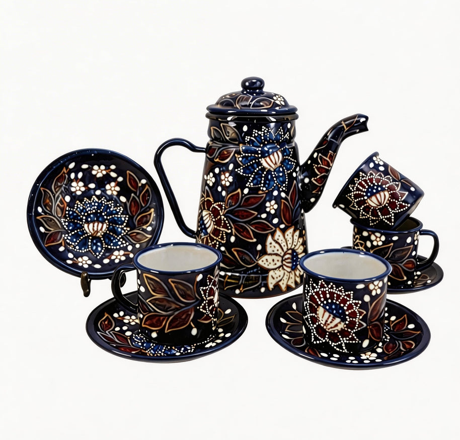Harmony of Java Batik Tea Set