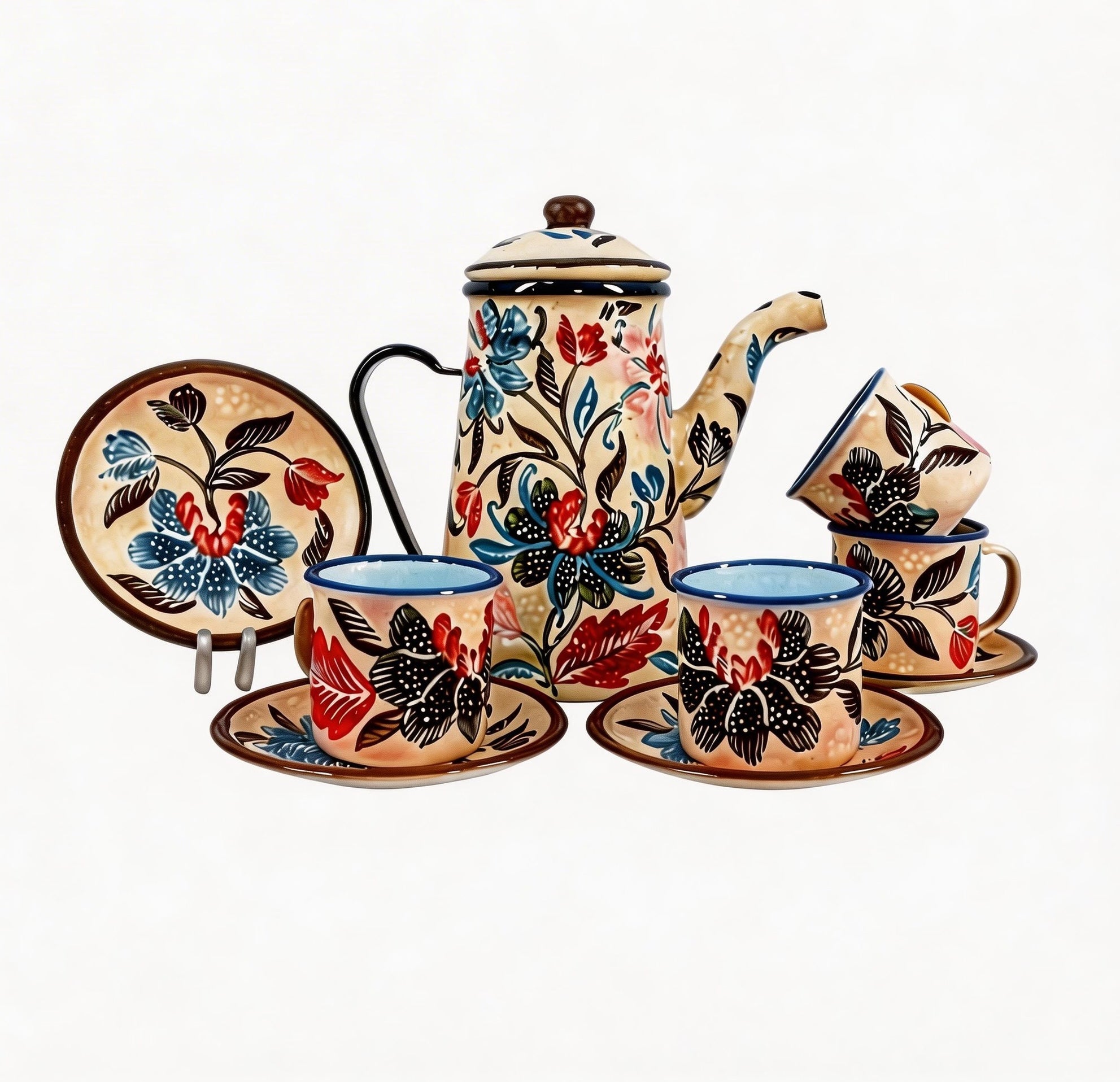 Harmony of Java Batik Tea Set