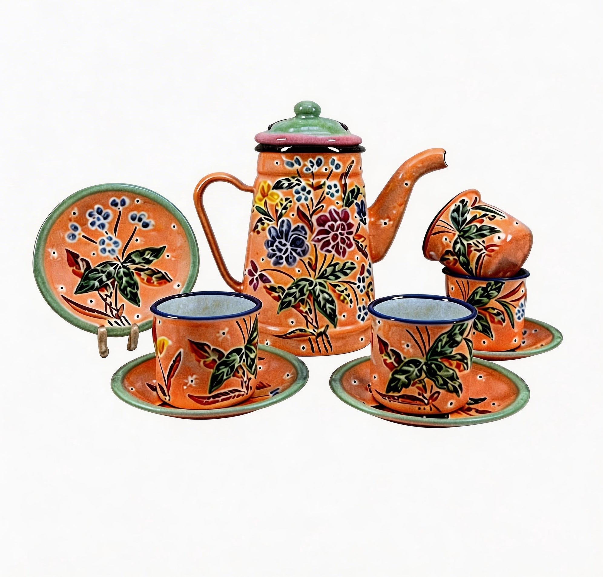 Harmony of Java Batik Tea Set