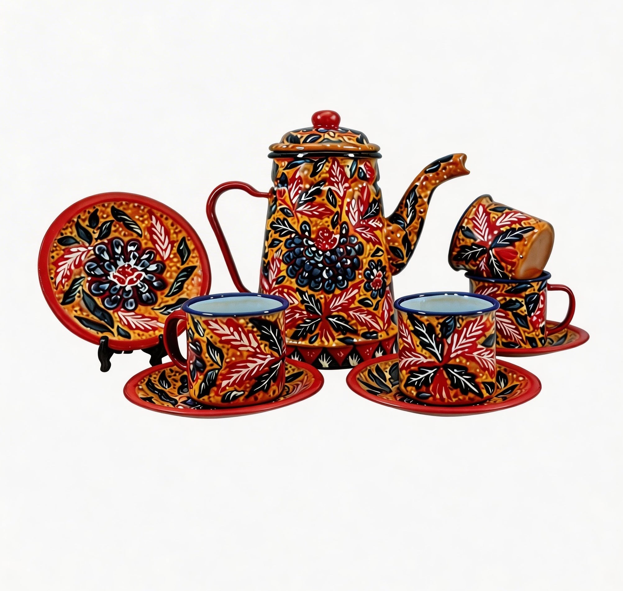 Harmony of Java Batik Tea Set