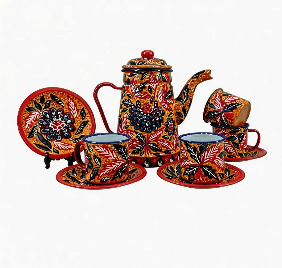 Harmony of Java Batik Tea Set