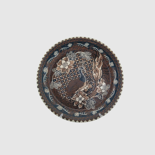 Handbemaltes Batik-Tablett