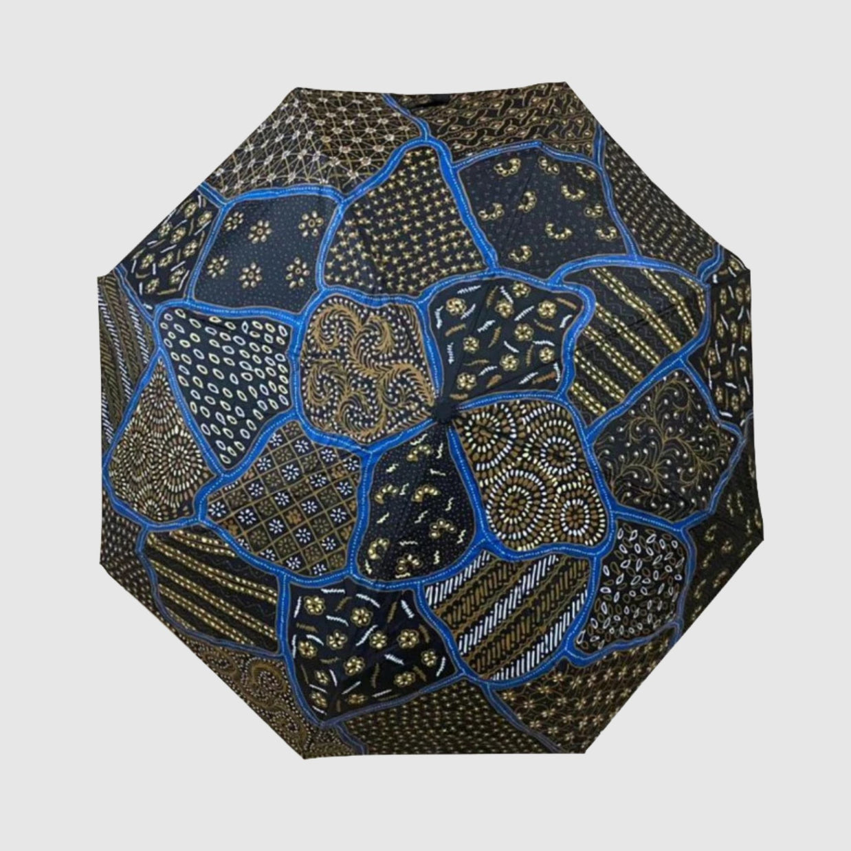 Payung Lipat Lukis Batik – handbemalter Regenschirm