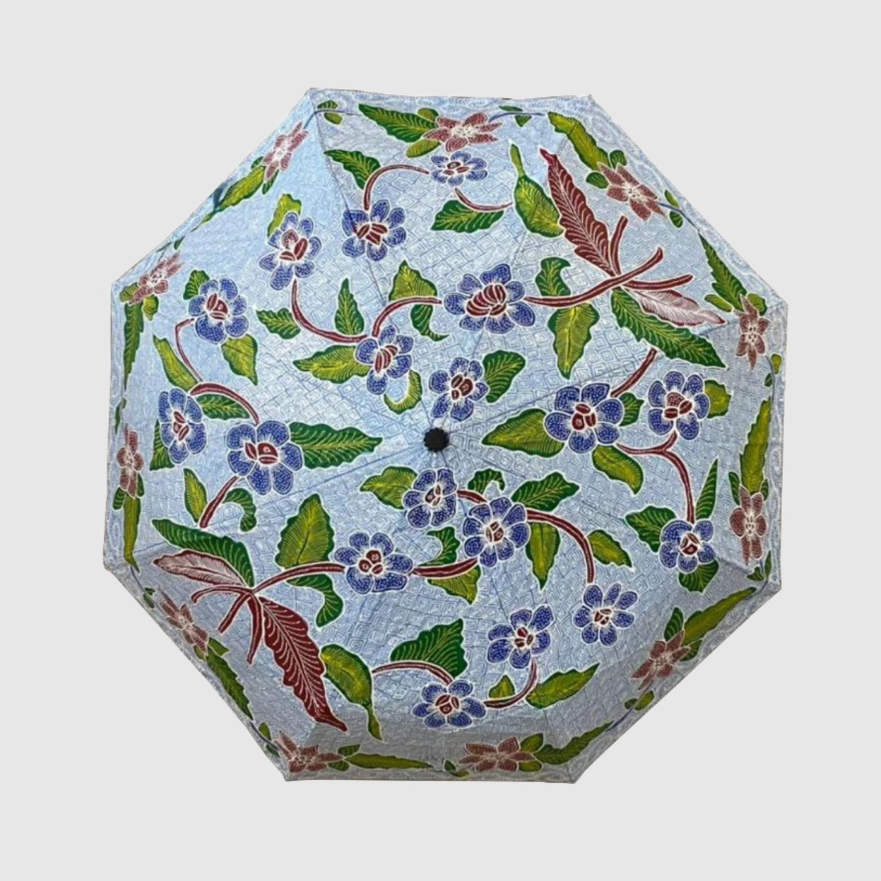 Payung Lipat Lukis Batik – handbemalter Regenschirm