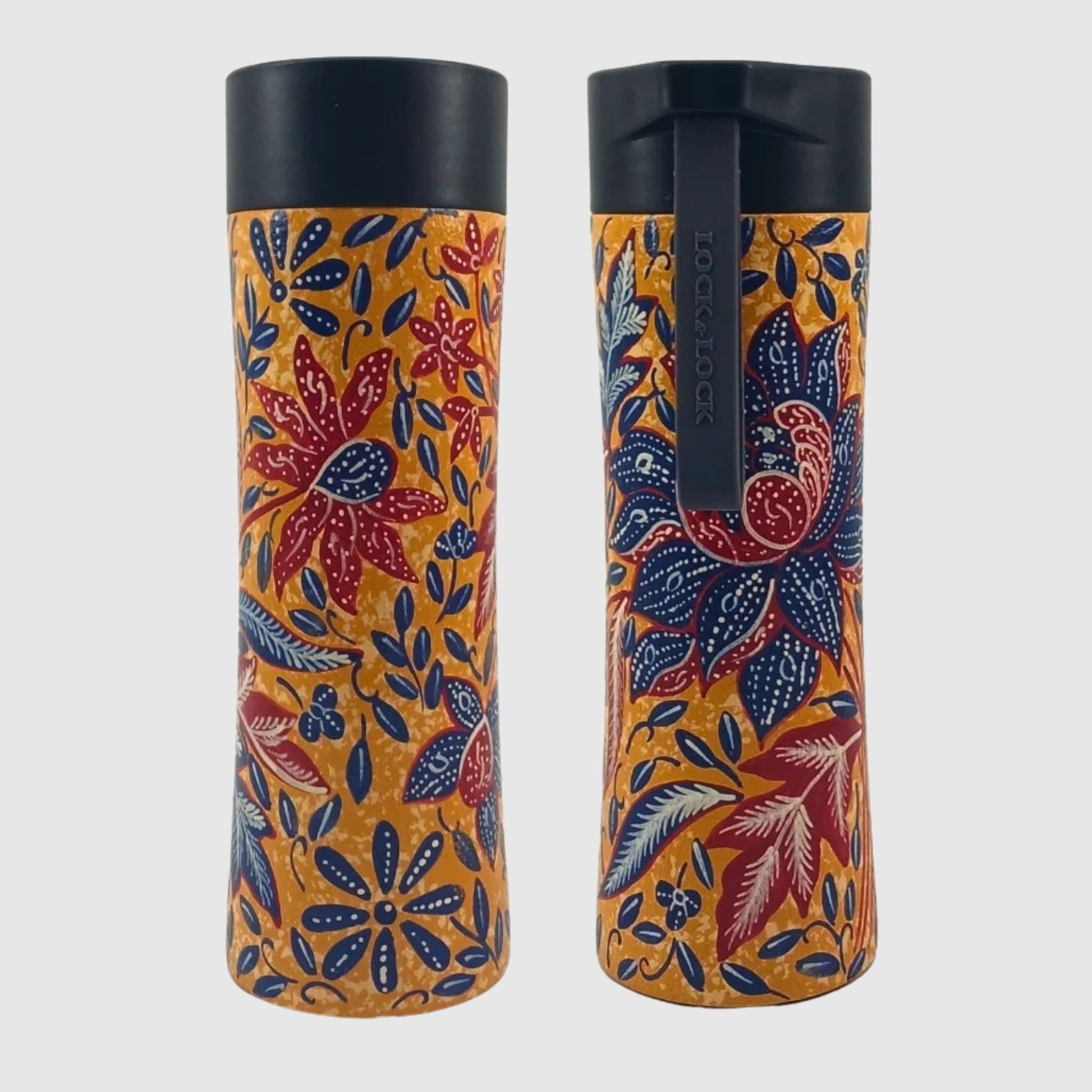 Handbemalte Batikflasche – 400 ml