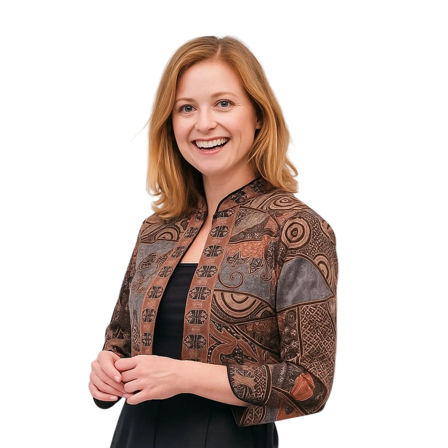 Kichi Batik Kiandra LS Blazer