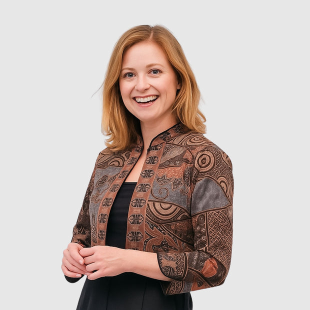 Kichi Batik Kiandra LS Blazer