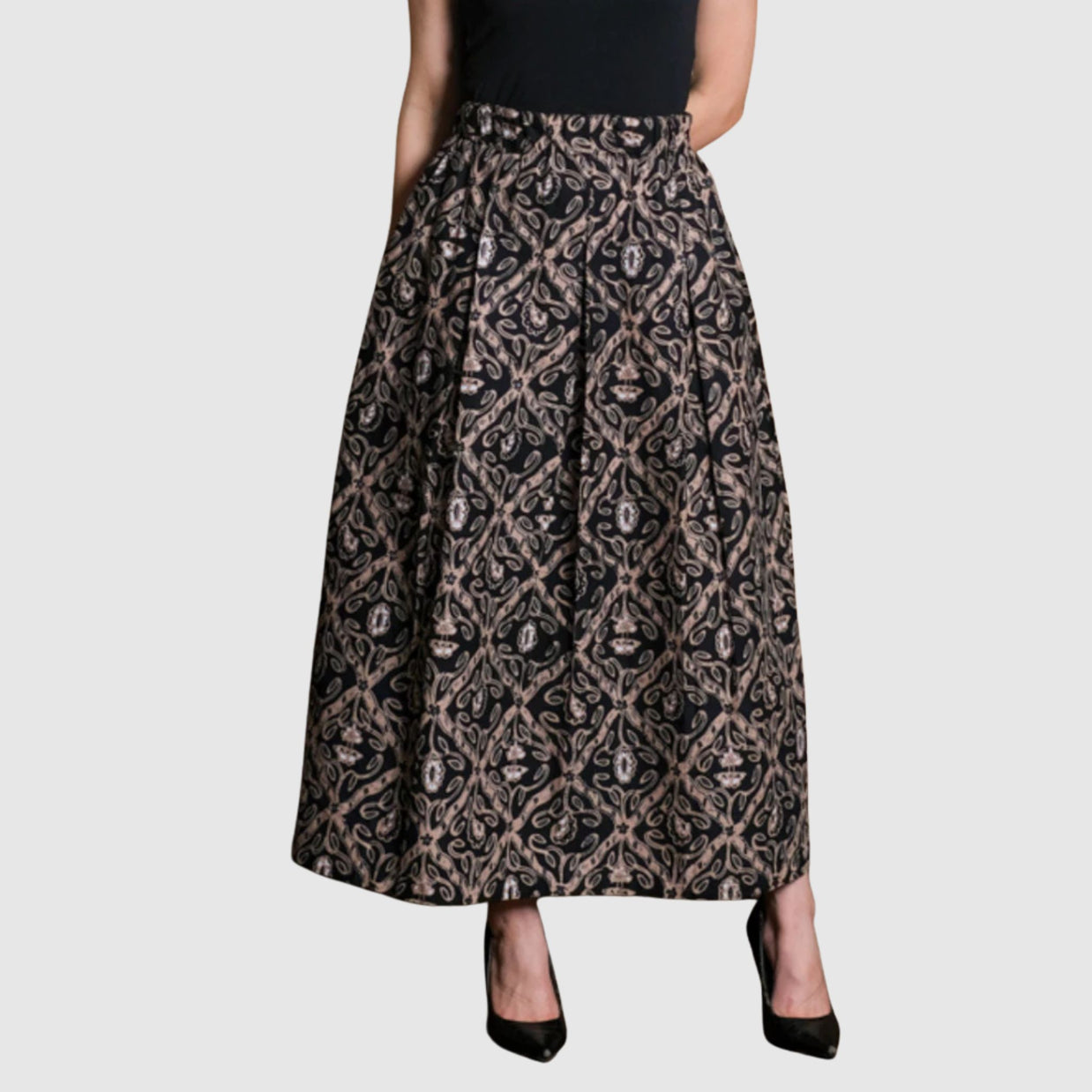Kichi Batik Gita Ketupat Maxi Skirt