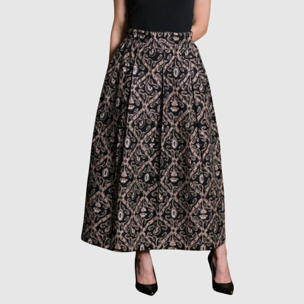 Kichi Batik Gita Ketupat Maxi Skirt