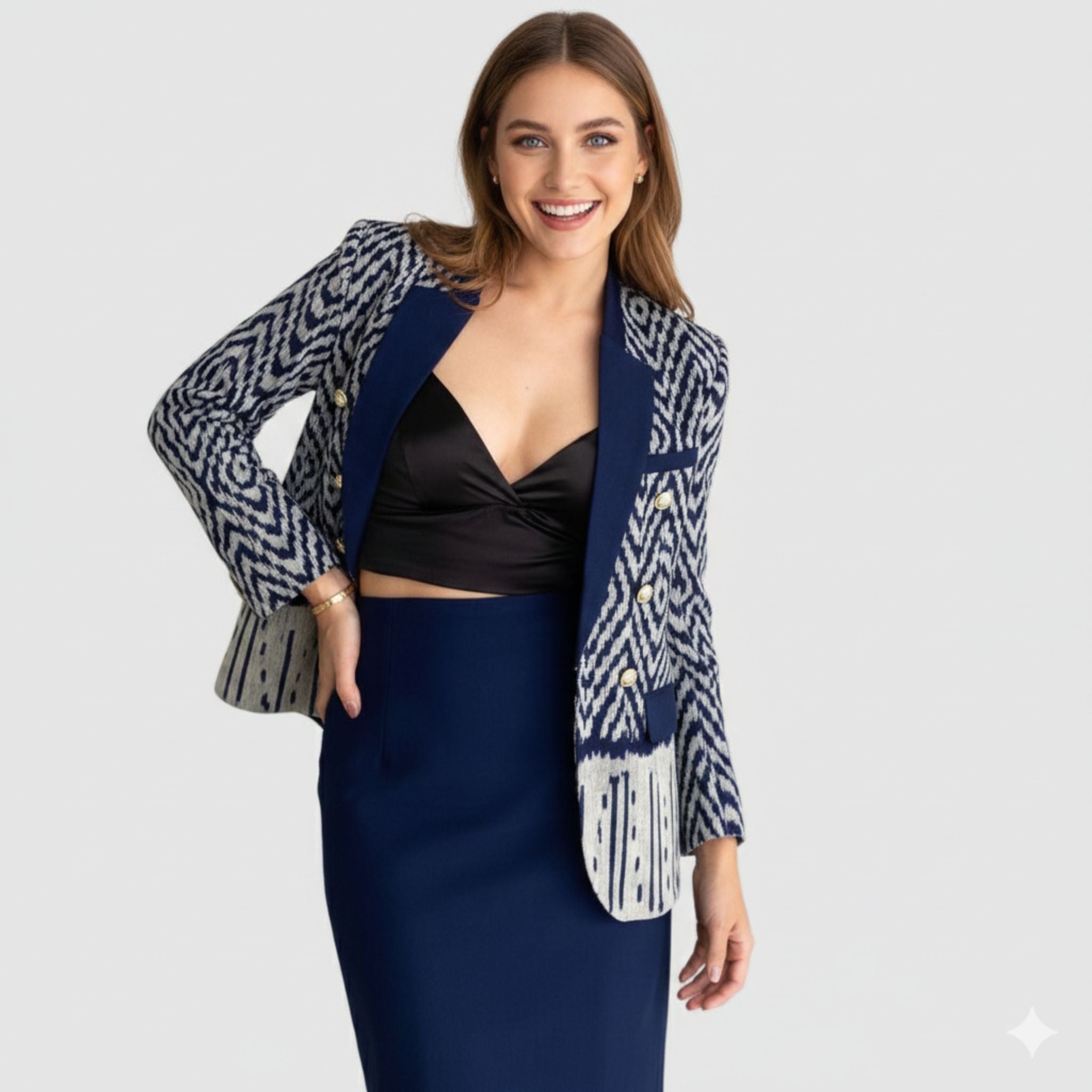 Evve Blazer Webstoff