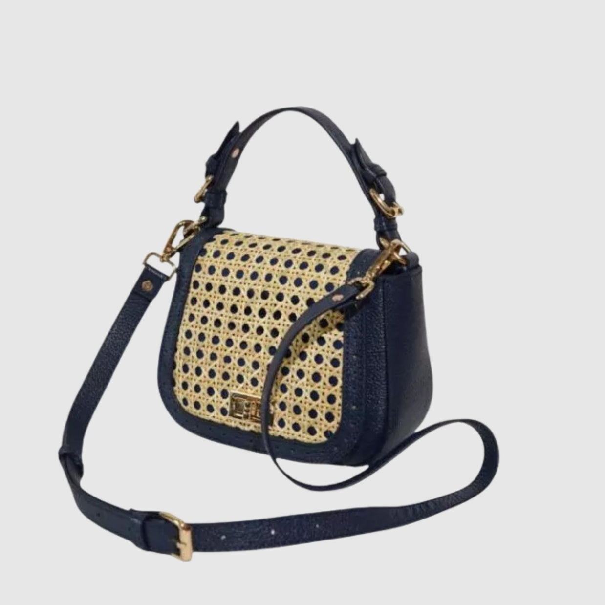 Lalita Small Rattan Bag
