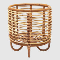 Malang Rattan Plant Stand Beige