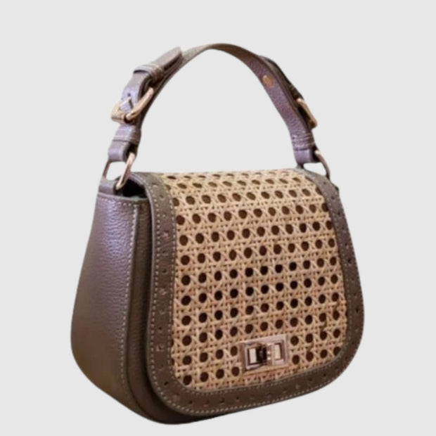 Lalita Small Rattan Bag