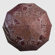 Jumbo-Regenschirm mit Batikmuster