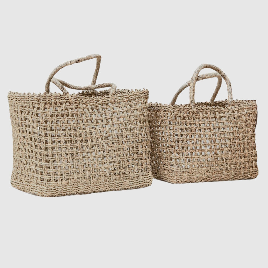 Moyo Strandtasche aus gewebtem Seegras