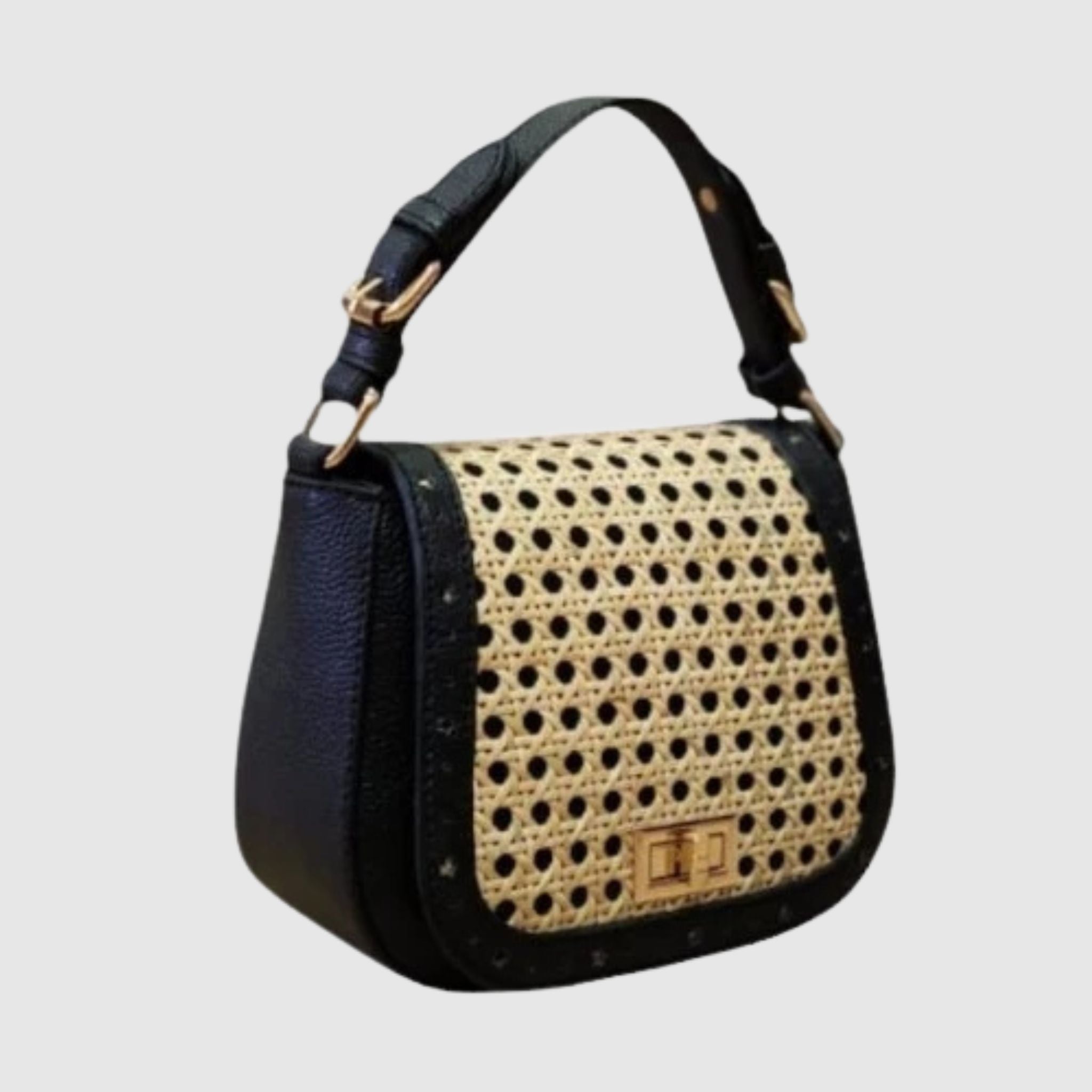 Lalita Small Rattan Bag