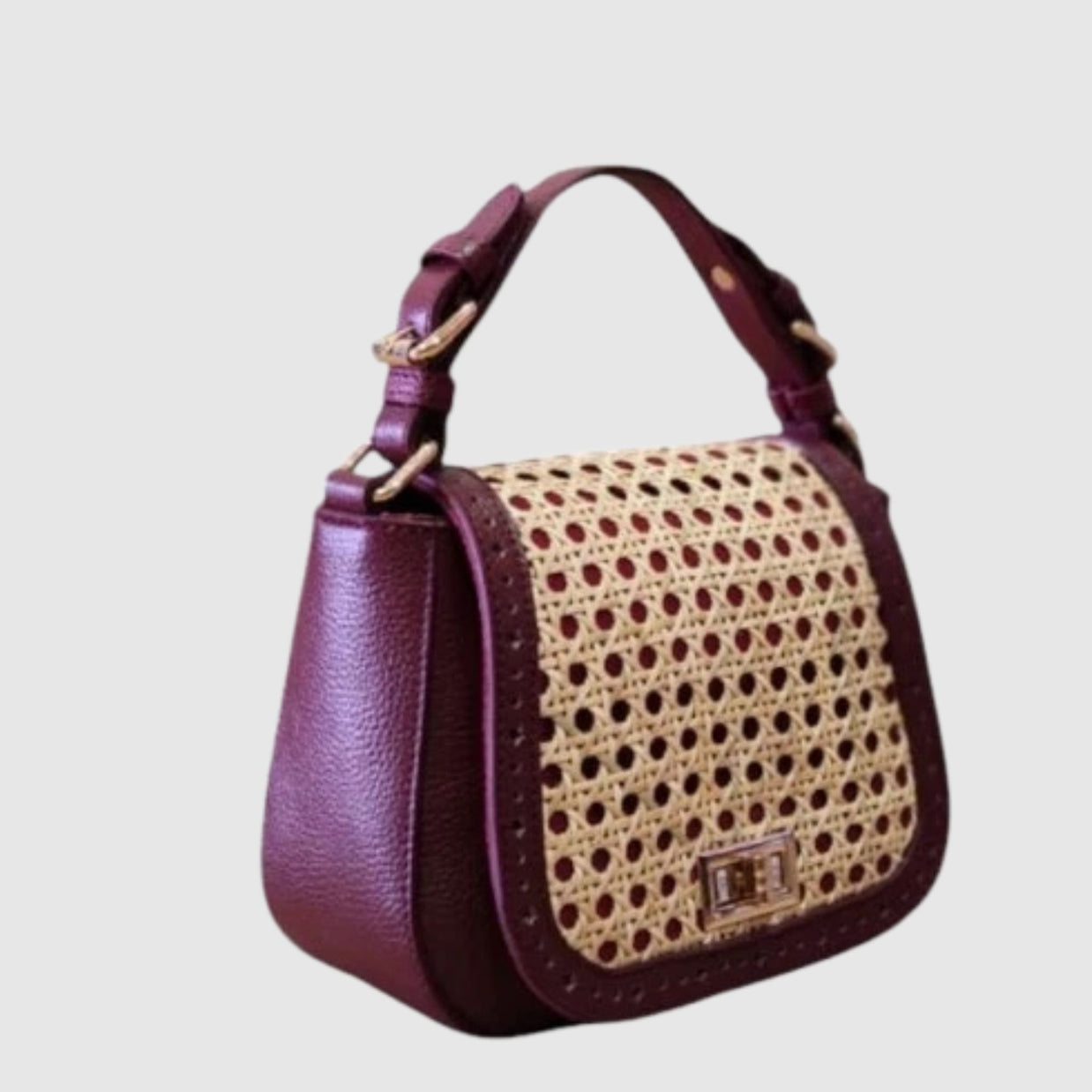 Lalita Small Rattan Bag