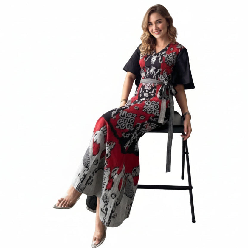 Sellena Long Tenun Dress