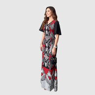 Sellena Long Tenun Kleid