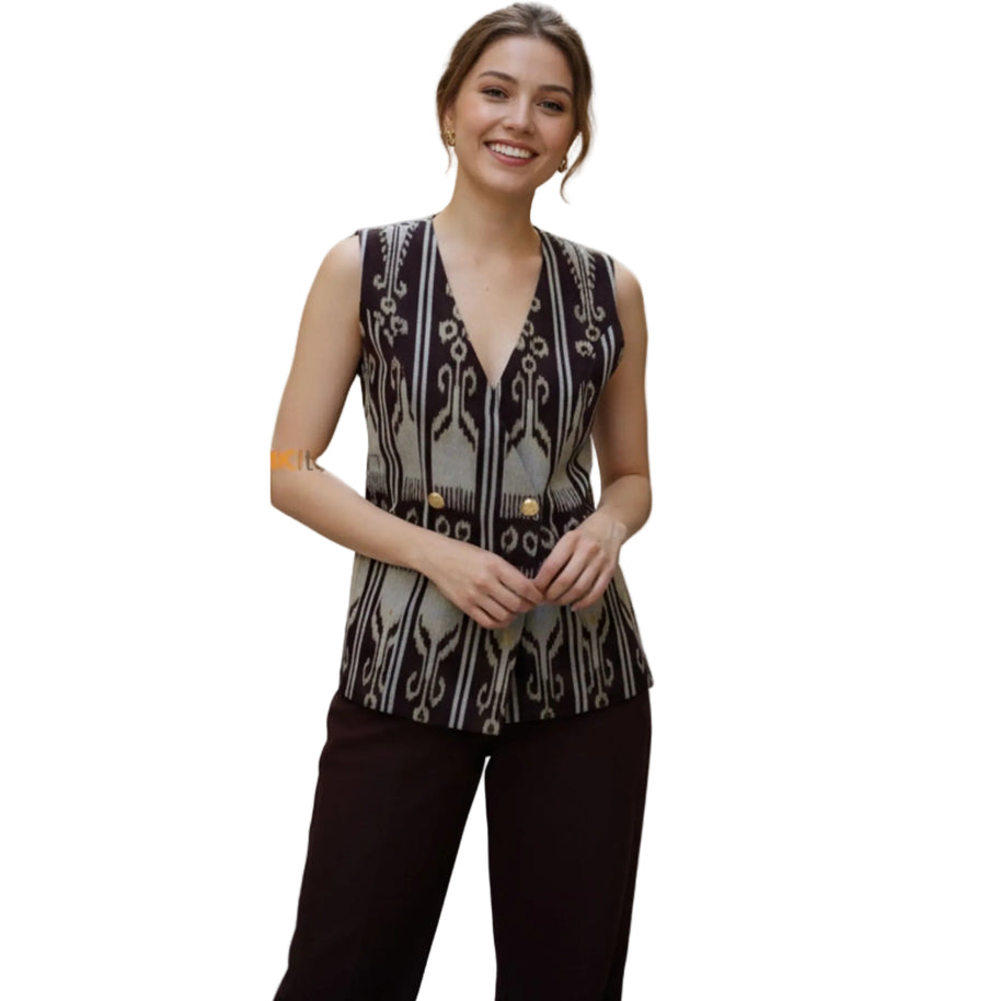 Jenny Tenun Vest