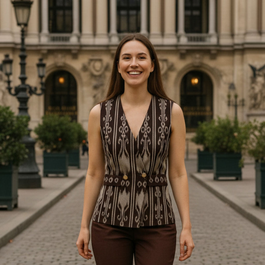 Jenny Tenun Vest