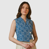 Kichi Batik Dyana Weste Bluse