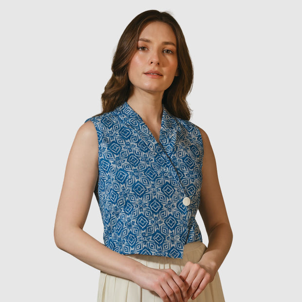 Kichi Batik Dyana Weste Bluse