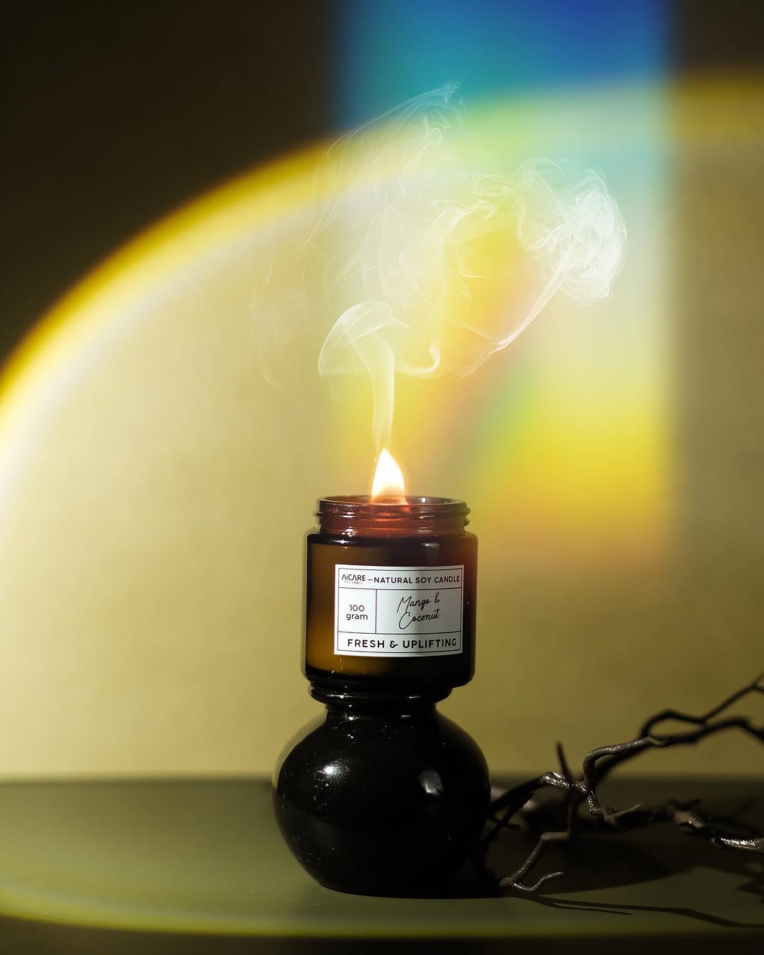 BDS Premium Sojawachskerze – Umweltfreundliche, langlebige und natürlich duftende Kerze (50 ml)