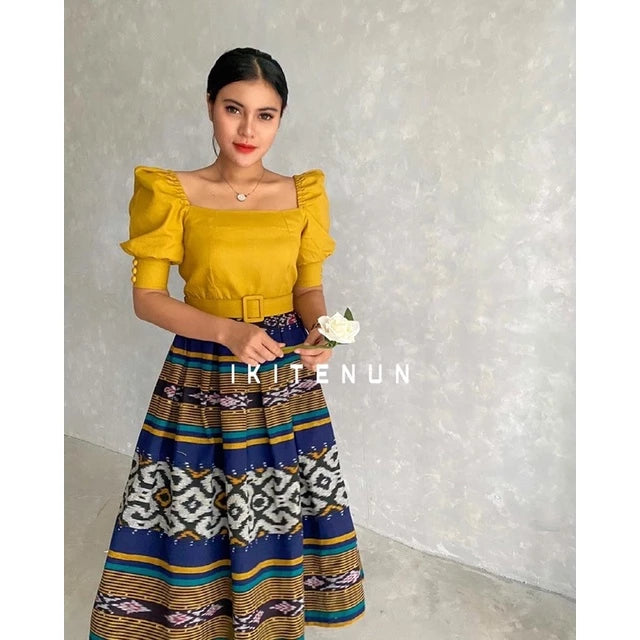 Alamanda Webkleid
