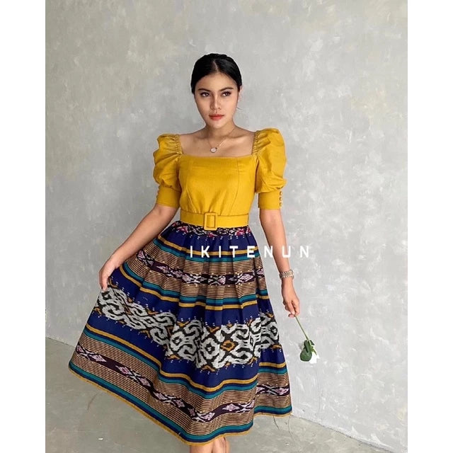 Alamanda Webkleid
