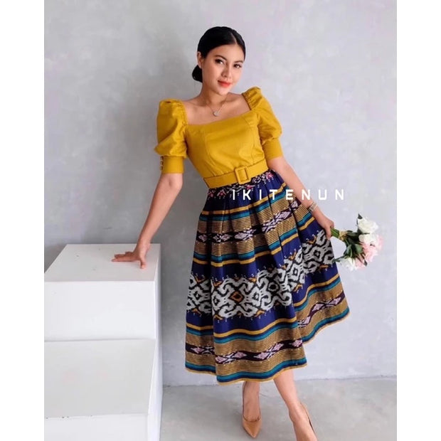 Alamanda Webkleid