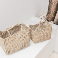 Moyo Woven Seagrass Beach Bag