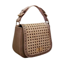 Lalita handwoven rattan bag with adjustable strap — Jajoo