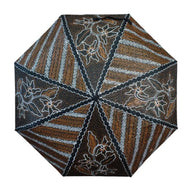 Handgefertigter Batik-Regenschirm in normaler Größe – authentisches indonesisches Design