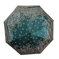 Handgefertigter Batik-Regenschirm in normaler Größe – authentisches indonesisches Design