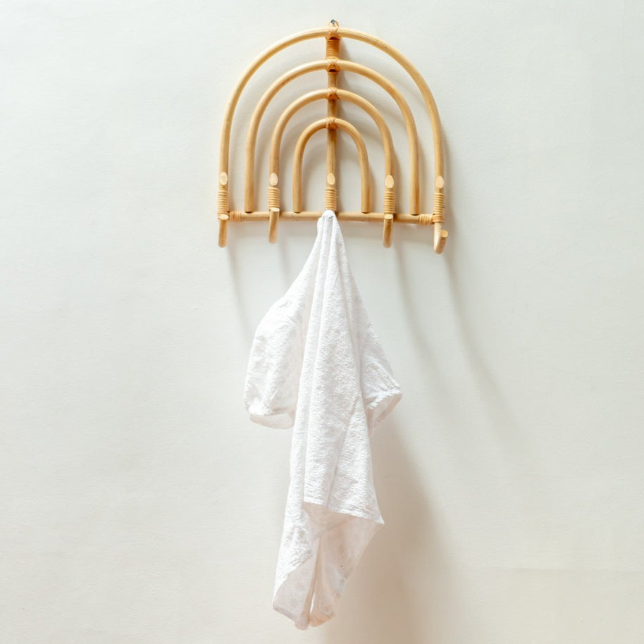 Maku Rattan Coat Rack – Beige