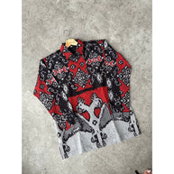 Sellena Long Tenun Kleid