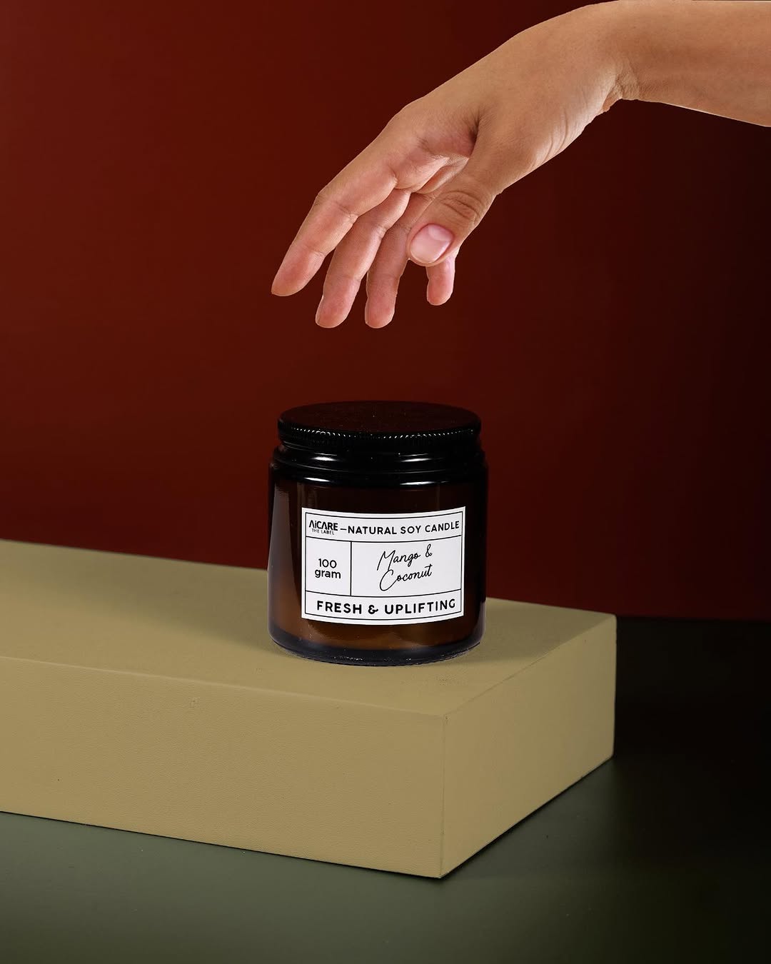 BDS Premium Sojawachskerze – Umweltfreundliche, langlebige und natürlich duftende Kerze (50 ml)