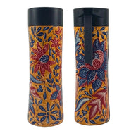 Tirta handpainted batik water bottle, 400 ml, by Jajoo