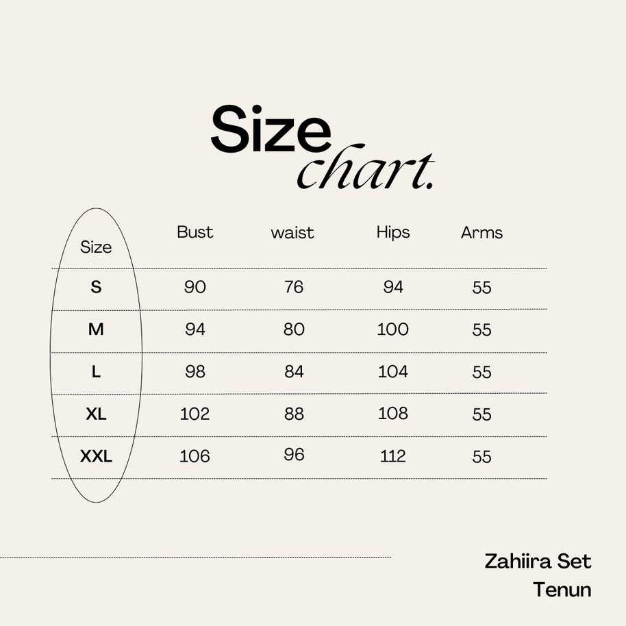 Zahira Webstoff-Set